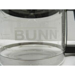 Bunn Coffee Maker 10 Cup Black Carafe Replacement Decanter Pot Glass With Lid
